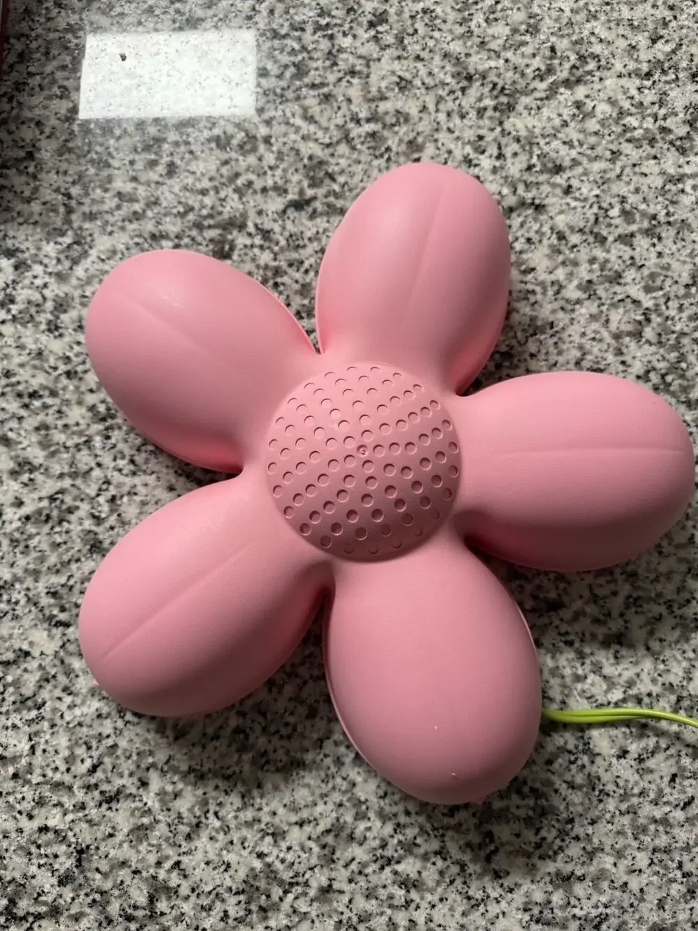 IKEA Smila Blomma Pink flower wall lamp cord with toggle 14” Plastic
